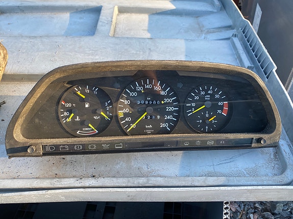 Mb W126 Mittaristo