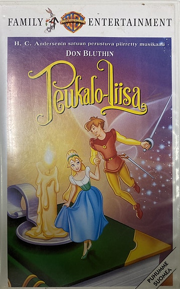 VHS-kasetti Peukalo-Liisa