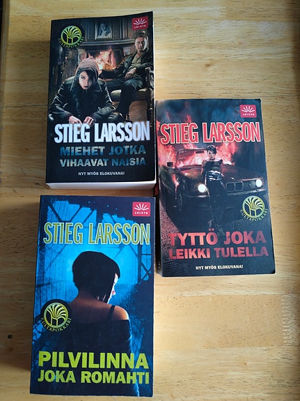 Stieg Larsson kirjat
