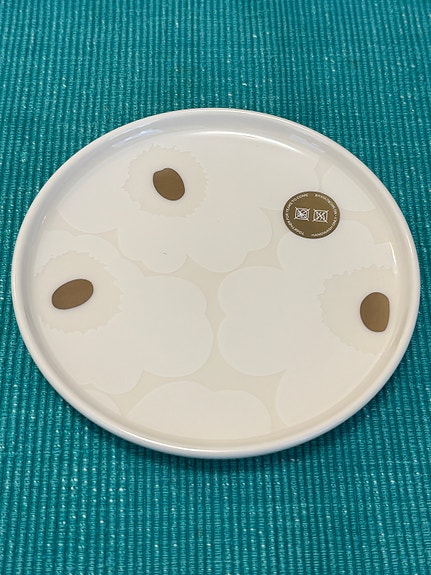 Marimekko Unikko lautanen 13,5 cm beige