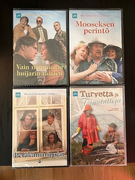 Maalaiskomedia - Koko TV-sarja (DVD:t uusia)