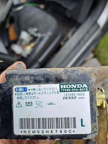 Honda crv air-bag anturit