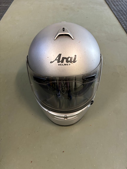 Arai Condor moottopyöräkypärä harmaa (koko M)