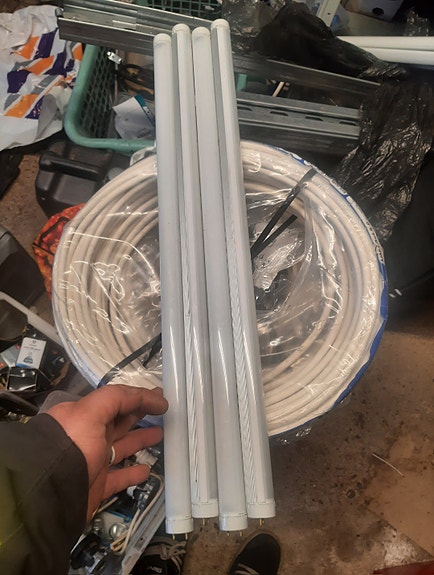 Led loisteputki 60cm 10w 4kpl