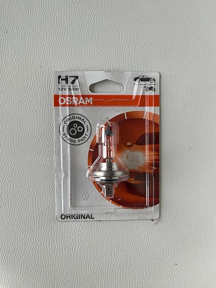 Osram H7 12V 55W ajovalopolttimo