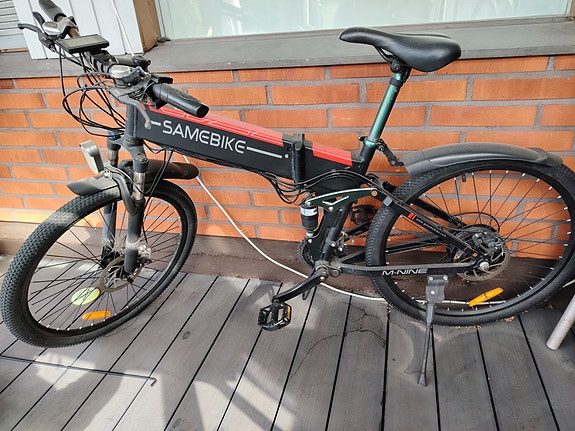 Taitettava Sähköpyörä samebike (sähköt ei toimi)