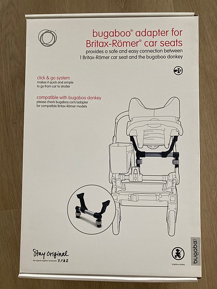 Bugaboo adapteri Britax Römer turvakaukaloon