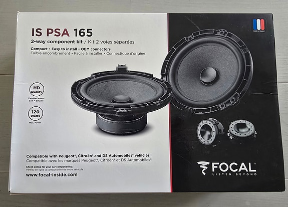 Focal 2-tie kaiutinsarja PSA-automalleihin