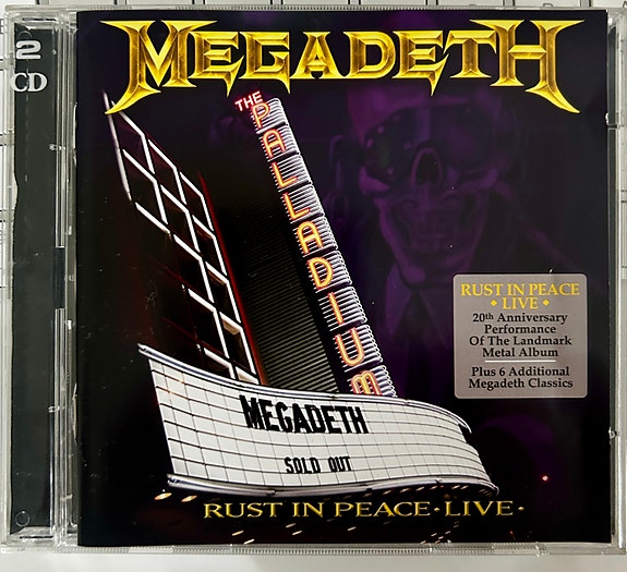 Megadeth Rust in Peace LIVE