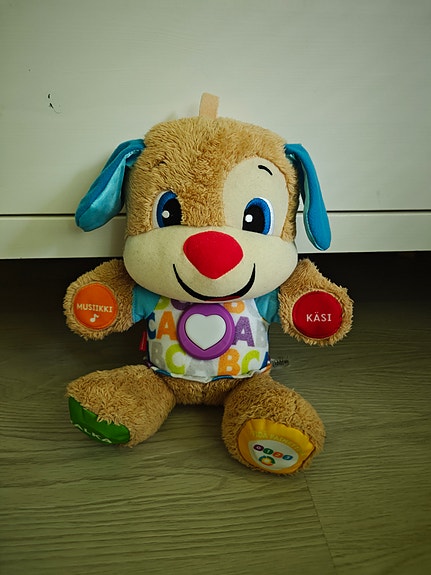 Fisher price laulava koira