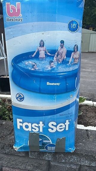 Bestway Fast Set uima-allas 10’ sininen