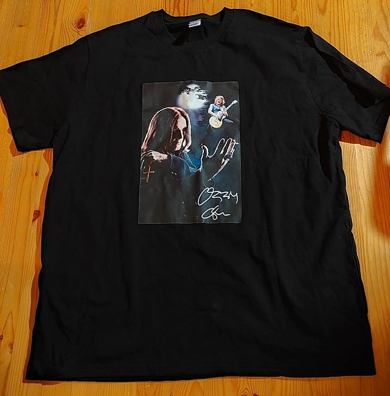 Ozzy osbourne t-paita xxl