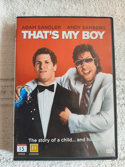 That's My Boy, DVD