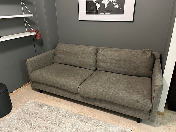 Furninova höyhentäytteinen sohva 203cm