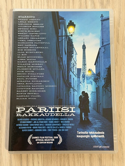 Paris, je t’aime (Pariisi, rakkaudella) (2006) DVD-elokuva