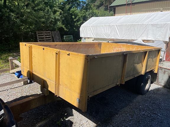 Traktorin kippikärry 2x3m