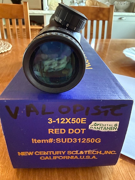 Kiikaritähtäin NcStar 3-12x50e red dot