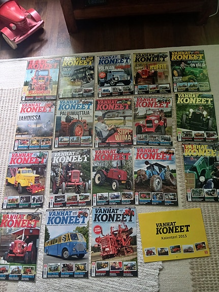 vanhat koneet lehdet