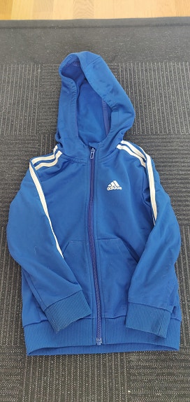 Adidas-verkkatakki 116 cm