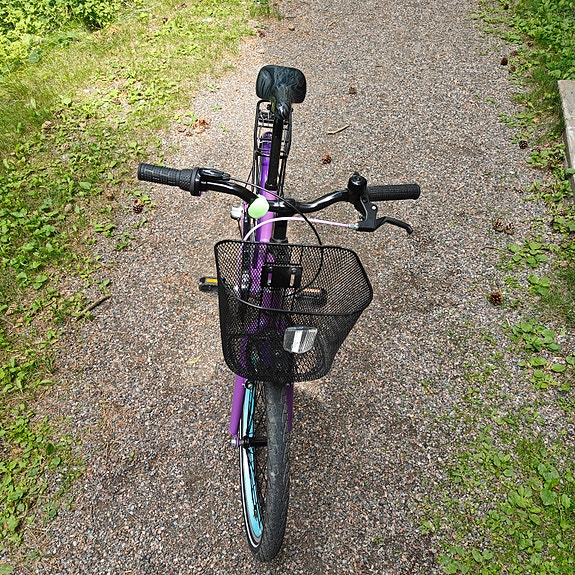 Crescent lastenpyörä 20" violetti