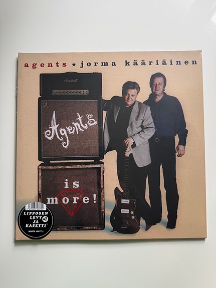 Agents & Jorma Kääriäinen – Agents Is More! LP-vinyyli