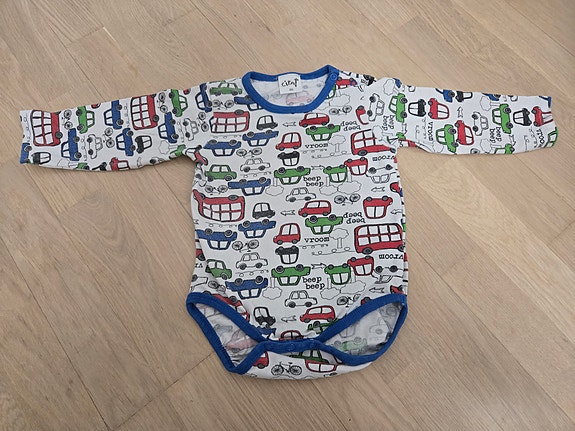 Lasten pitkähihainen body