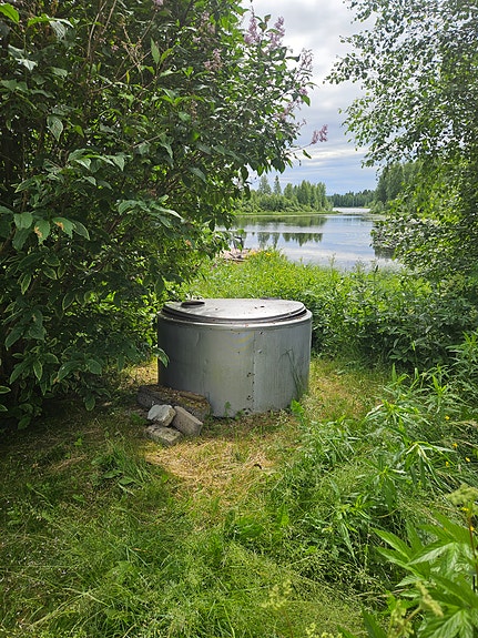 Maitotankki/palju +teräs allas