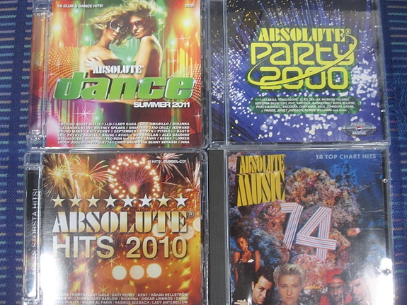 Absolute Dance, Absolute Party, Absolute Hits, Absolute Music, Absolute Kidz