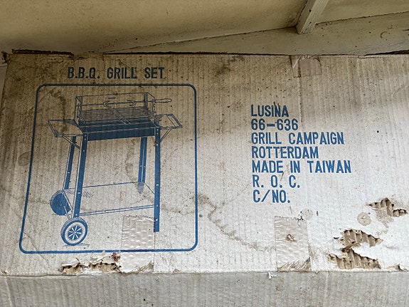 Lusina BBQ Grill Set hiiligrilli/grilli UUSI