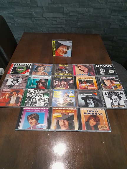 Irwin goodman cd-levyjä.