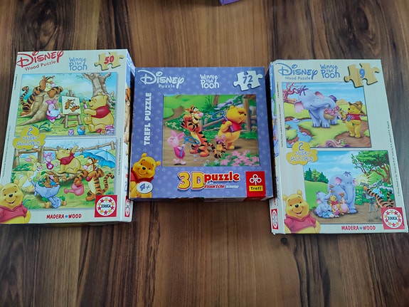 Palapelit, Disney Nalle Puh, myydään yksittäin