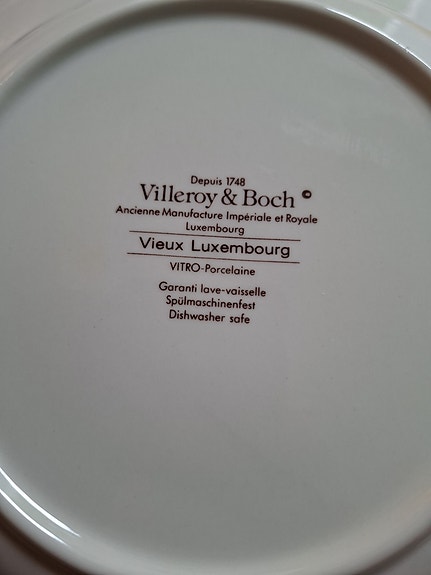 Villeroy & Boch Vieux Luxembourg lautanen