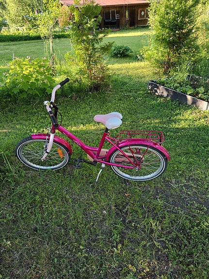 Gazelle lastenpyörä 20" pinkki