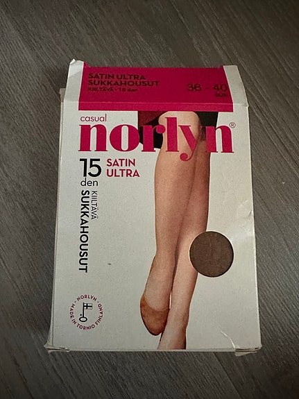 Norlyn satin ultra sukkahousut
