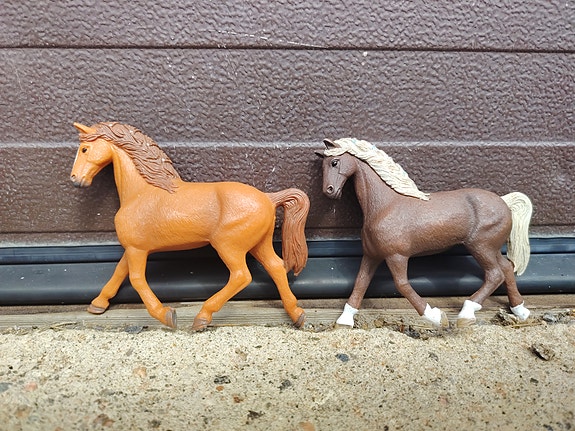 schleich,papo hevosia ja figuureita, yhdessä tai erikseen