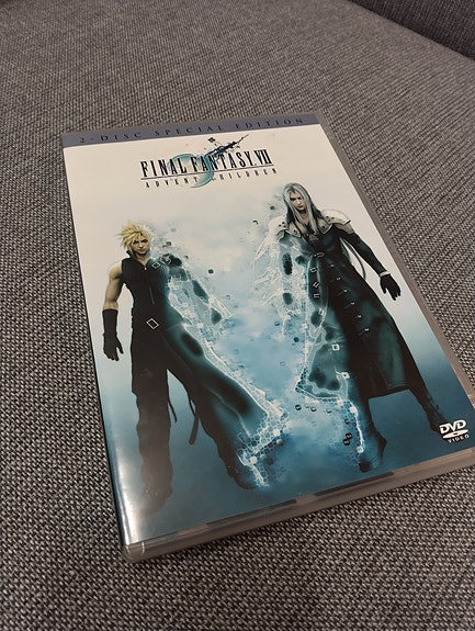 Final Fantasy VII Advent Children DVD-elokuva