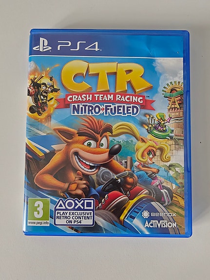CTR Crash Team Racing Nitro-Fueled PS4 peli