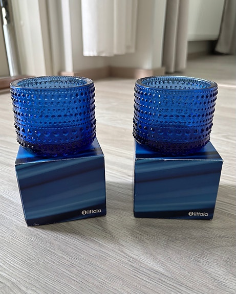 Iittala kastehelmi tuikku 2kpl