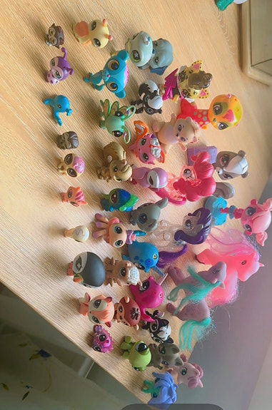 Littlest Pet Shop (LPS) -hahmot + eläinfiguurit, yhteensä 41 kpl