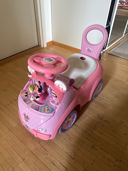 Disney Minnie Mouse potkuauto vaaleanpunainen