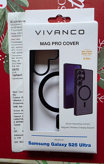 Samsung Vivanco Mag Pro Cover -suojakuori