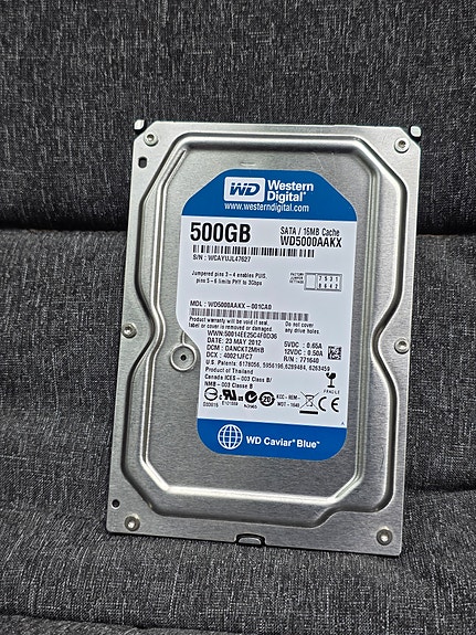 Western Digital 500GB 3.5" kiintolevy