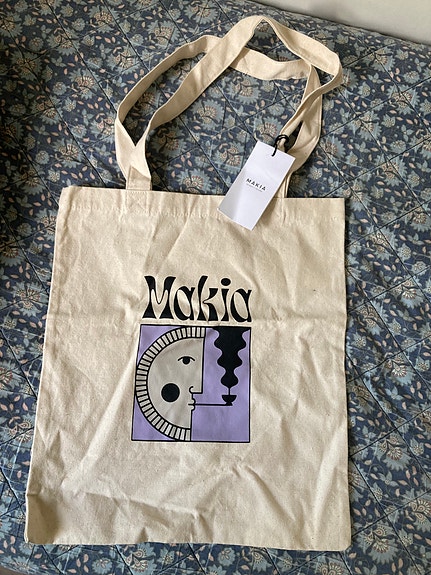 Makia kangaskassi unisex Kuu/Moon