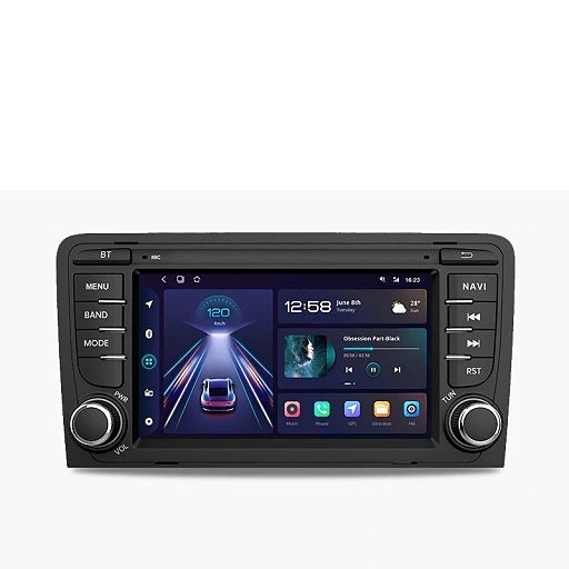 Android soitin 7" näytöllä Audi A3 2003-2013