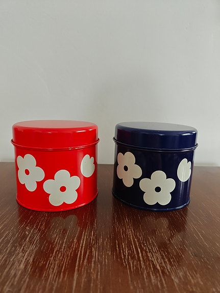 Aarikka peltipurkit 2 kpl