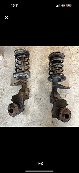 Audi 100 S4 Urs4 Hp2 jarrut ja tolpat