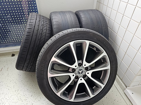 Mercedes-benz alkuperäiset vanteet renkailla