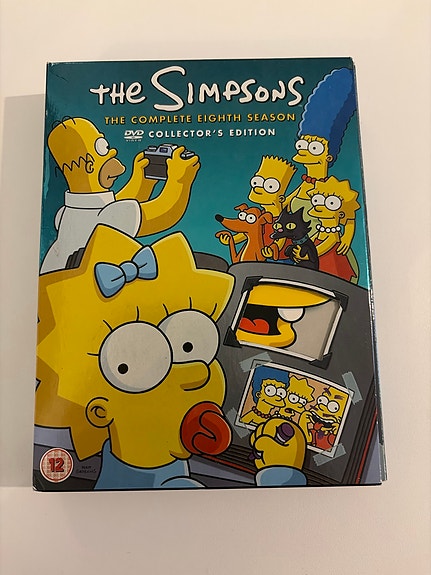 The Simpsons kausi 8 DVD