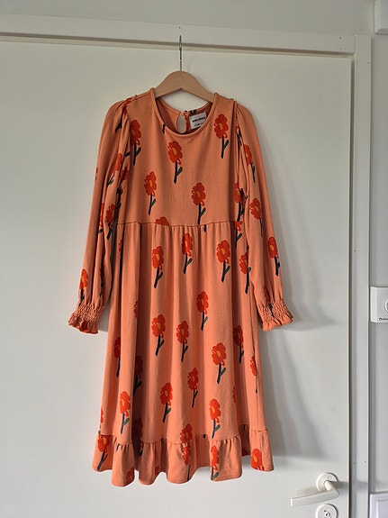 Bobo choses oranssi kukka mekko 122
