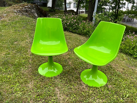 Askon Amigo vihreät vintage tuolit